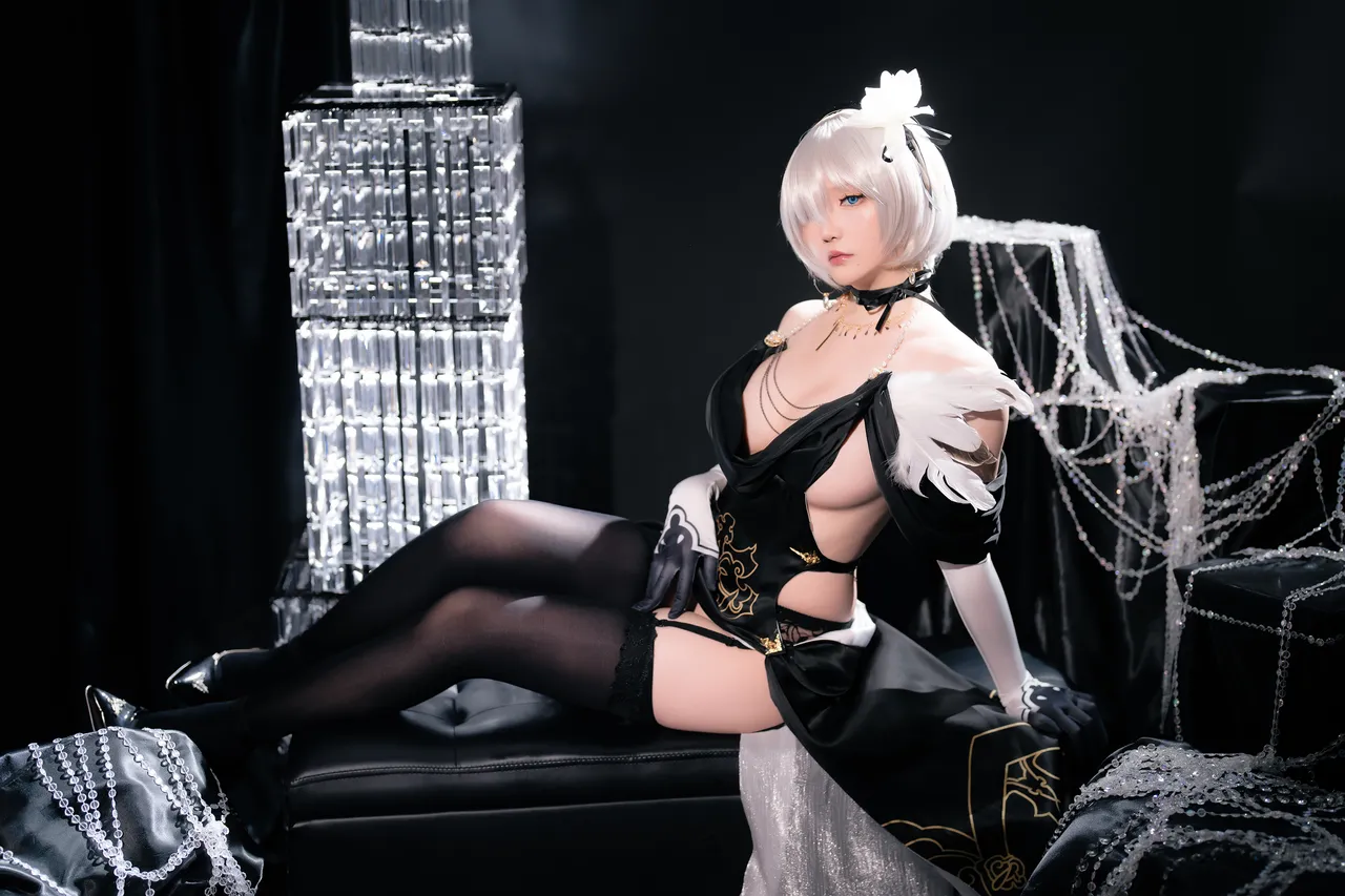 星之迟迟 - 2023年9月计划C 尼尔-2B同人礼服-erohere49.webp